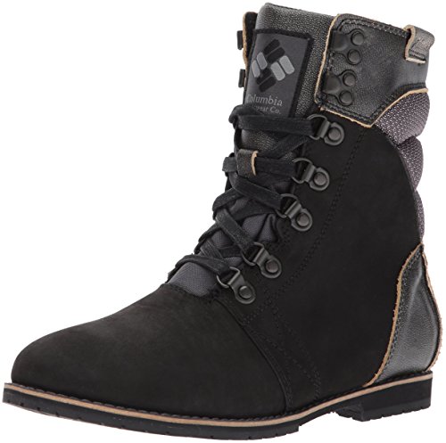 Columbia Damen Twentythird Ave Wp Mid Schneestiefel, Schwarz (Black/Ti Grey Steel), 40 EU von Columbia