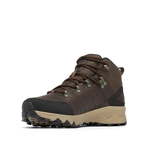 Columbia Peakfreak II Mid Outdry WP Leather wasserdichte Wanderstiefel für Damen, Braun (Cordovan x Black), 40 EU von Columbia