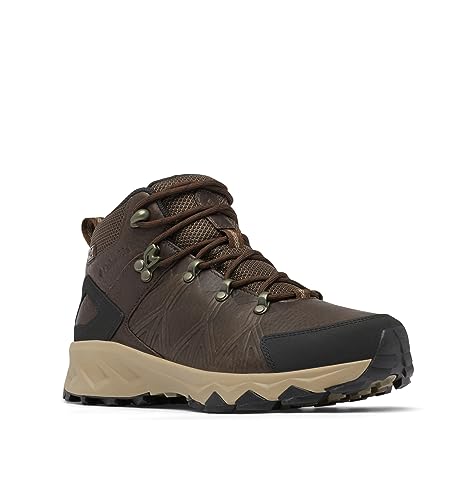 Columbia Peakfreak II Mid Outdry WP Leather wasserdichte Wanderstiefel für Damen, Braun (Cordovan x Black), 40 EU von Columbia