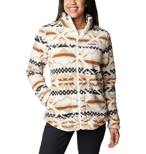 Columbia Damen West Bend Full Zip, Kreide Karierte Spitzen, Small von Columbia