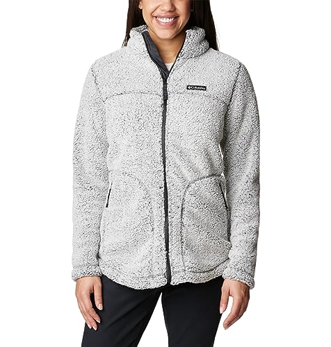 Columbia Damen West Bend Full Zip, Schwarz mattiert, Large von Columbia