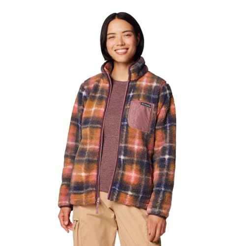 Columbia Damen West Bend Print Full Zip 2 Fleecejacke mit durchgehendem Reißverschluss, Feige Omblur, L Columbia Damen West Bend Print Full Zip 2 Fleecejacke mit durchgehendem Reißverschluss, Feige Omblur, L von Columbia