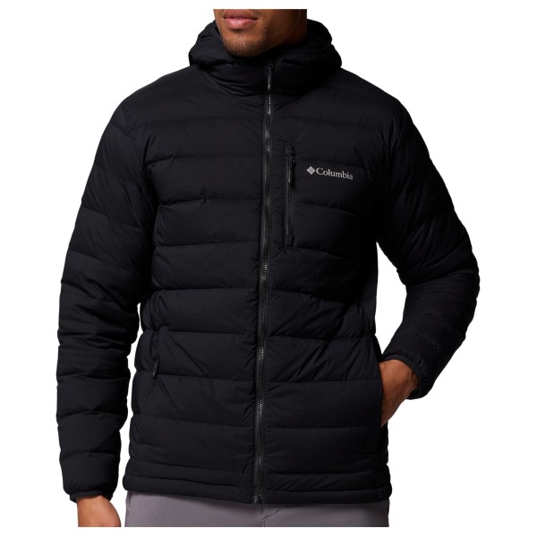 Columbia - Drift Peak Stretch Down Hooded Jacket - Daunenjacke Gr XXL schwarz von Columbia