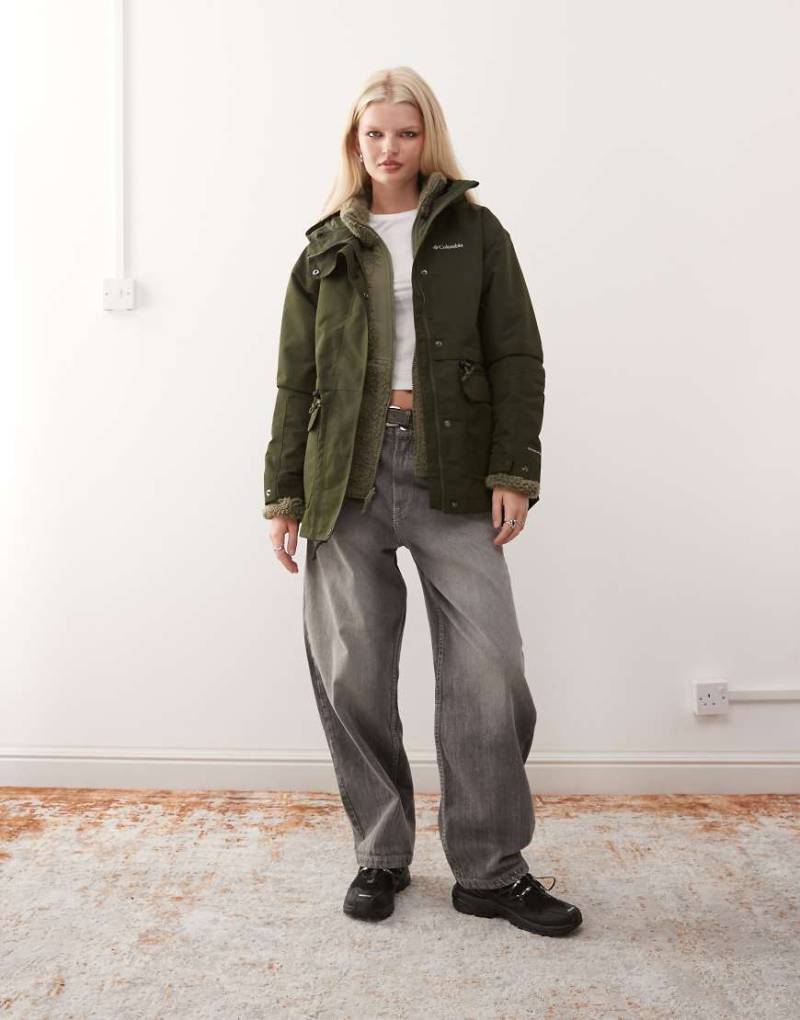 Columbia - Drop Ridge II Interchange - Mantel in Grün von Columbia