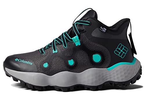 Columbia Damen Escape Thrive Endure Wanderschuh, Black, Electric Turquoise, 43 EU von Columbia