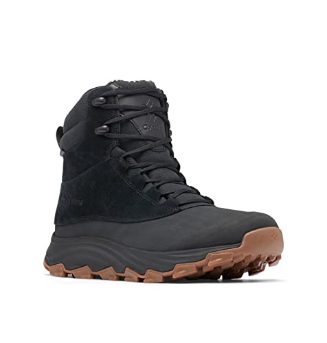 Columbia Expeditionist Shield wasserdichte Schneestiefel für Herren, Schwarz (Black x Graphite), 48 EU von Columbia