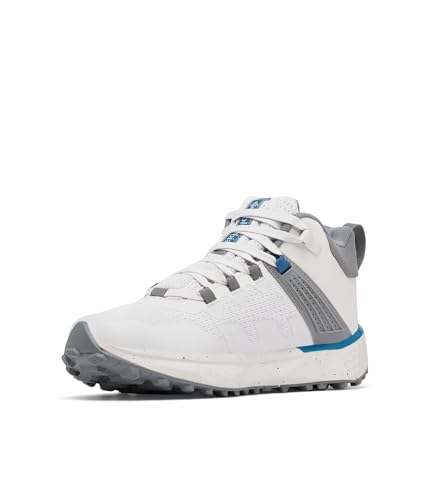 Columbia Herren Facet 75 Mid Outdry wasserdichte Wanderstiefel, Grau (Silver Grey x Phoenix Blue), 43 EU von Columbia