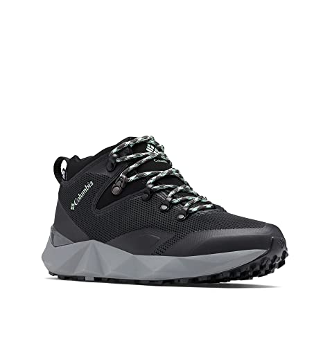 Columbia Facet 60 Outdry Waterproof wasserdichte Wandersneaker für Damen, Schwarz (Black x Vivid Mint), 38 EU, Schwarz Black X Vivid Mint von Columbia