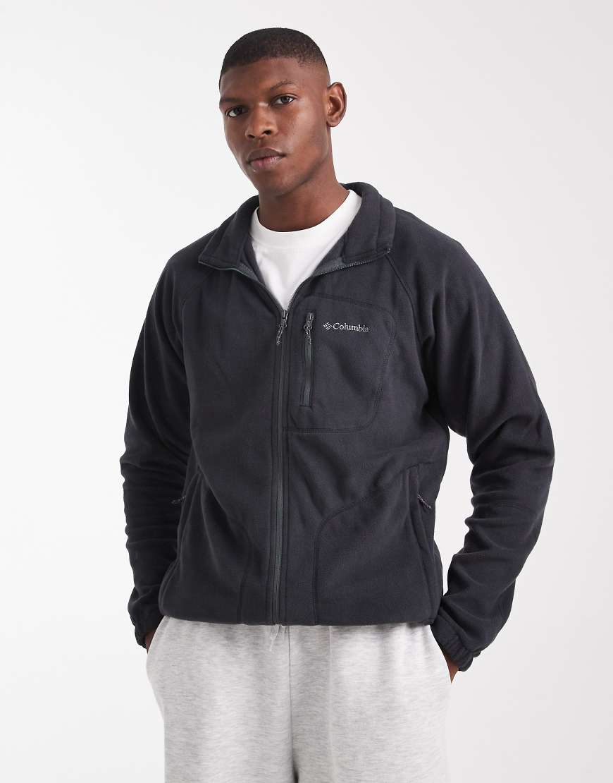 Columbia - Fast Trek II - Fleecejacke in Schwarz mit Reißverschluss von Columbia