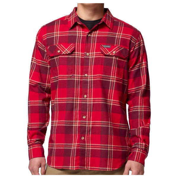 Columbia - Flare Gun Stretch Flannel - Hemd Gr L rot von Columbia