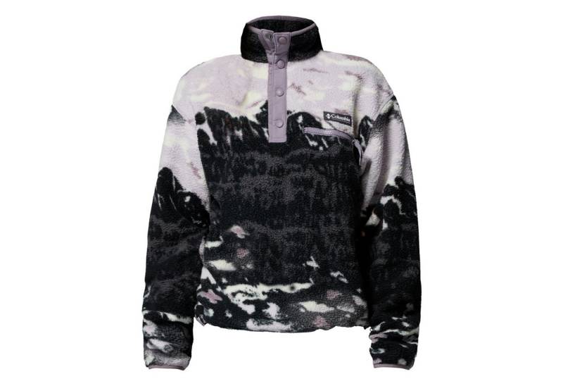 Columbia Fleecepullover Helvetia™ II Printed Cropped Half Snap mit Brusttasche und Knopfleiste von Columbia