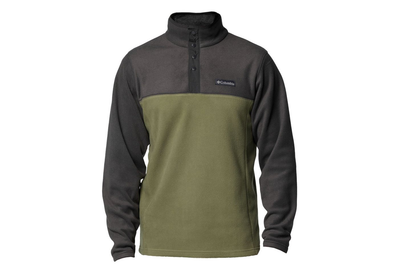Columbia Fleecepullover Steens Mountain™ Half Snap II mit Knopfleiste und Logo-Patch von Columbia