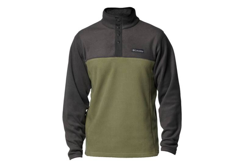 Columbia Fleecepullover Steens Mountain™ Half Snap II mit Knopfleiste und Logo-Patch von Columbia