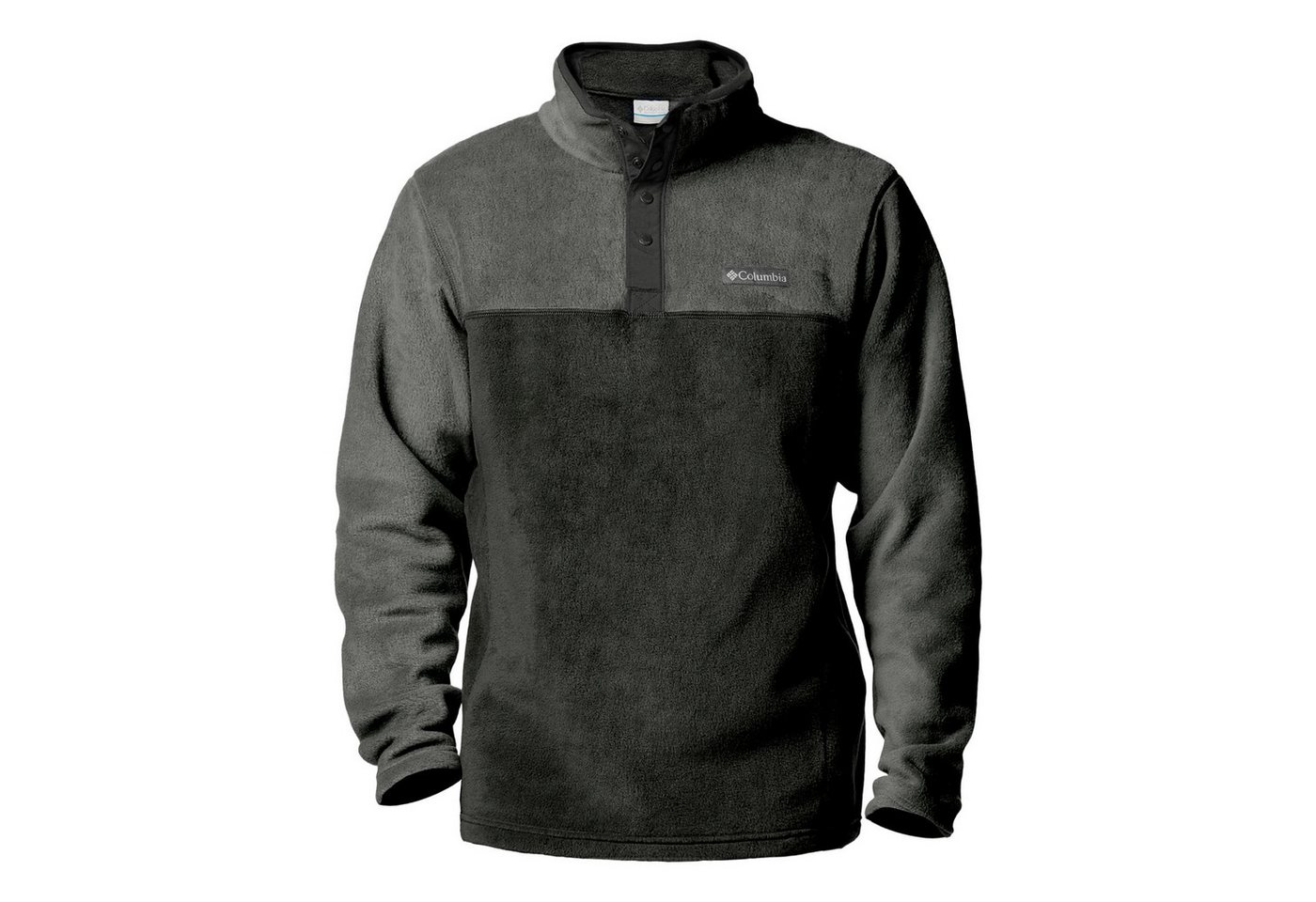Columbia Fleecepullover Steens Mountain™ Half Snap II mit Knopfleiste und Logo-Patch von Columbia