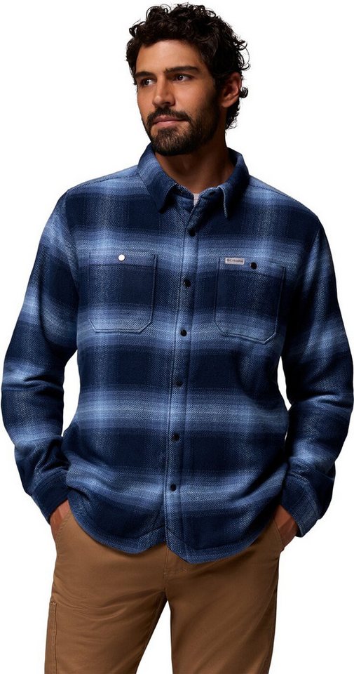 Columbia Funktionshemd Windward II Shirt Jacket COLLEGIATE NAVY BLURRED OMBRE von Columbia