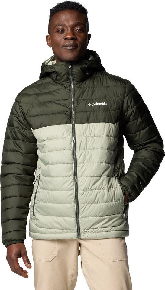 Columbia Funktionsjacke Powder Lite II Hooded Jacket SAFARI, GREENSCAPE von Columbia