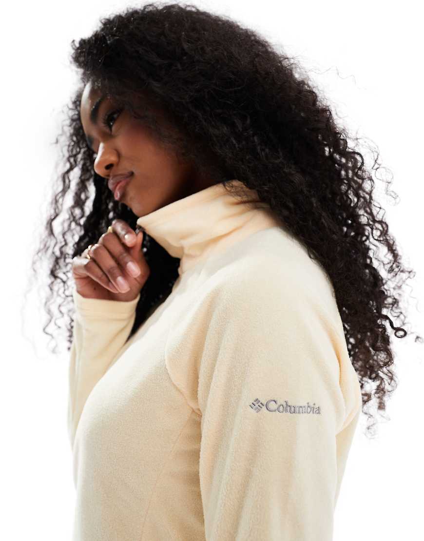 Columbia - Glacial IV - Fleece-Sweatshirt in Gelb mit kurzem Reißverschluss Columbia - Glacial IV - Fleece-Sweatshirt in Gelb mit kurzem Reißverschluss von Columbia