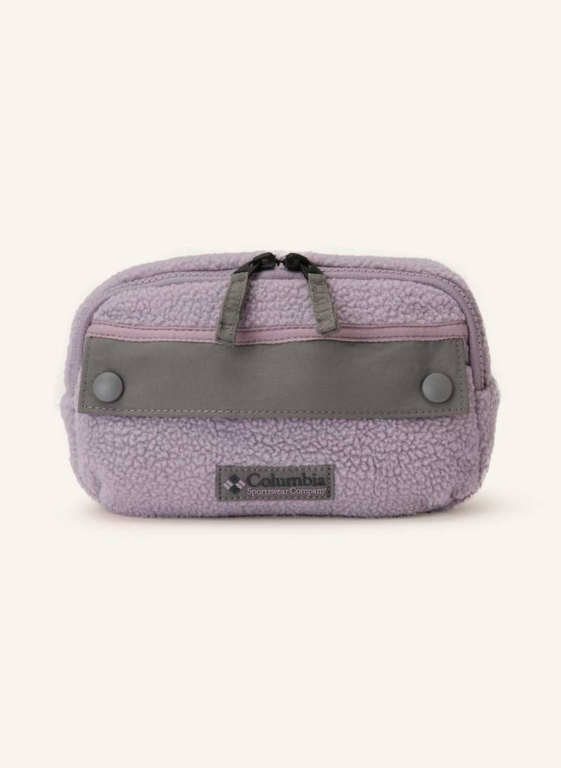 Columbia Gürteltasche Mit Teddyfell lila von Columbia