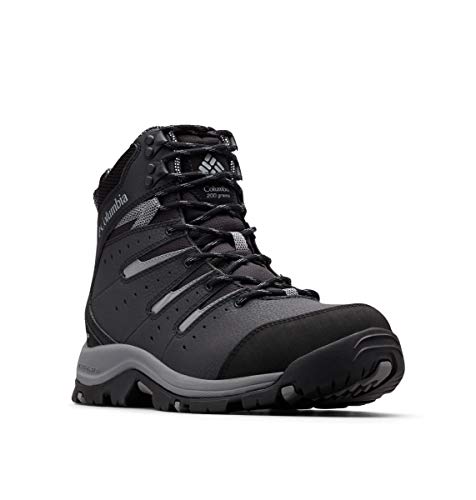 Columbia Gunnison Ii Omni-heat, Herren Trekking- & Wanderstiefel, Schwarz (Heat-Black, Ti Grey 010), 44 EU von Columbia