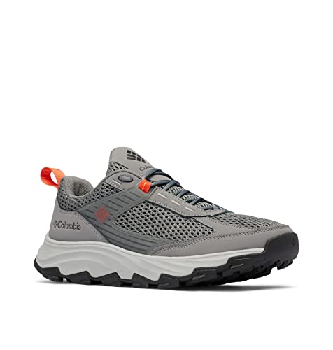 Columbia Hatana Breathe Trekking Und Wanderschuhe für Herren, Grau (Ti Grey Steel x Red Quartz), 40 EU von Columbia