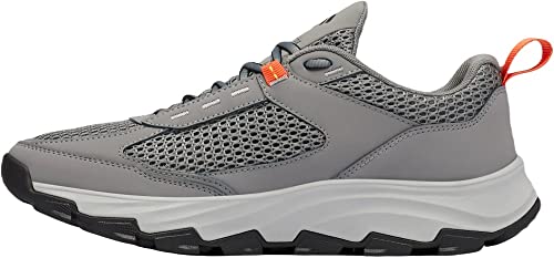 Columbia Hatana Breathe Trekking Und Wanderschuhe für Herren, Grau (Ti Grey Steel x Red Quartz), 41.5 EU von Columbia