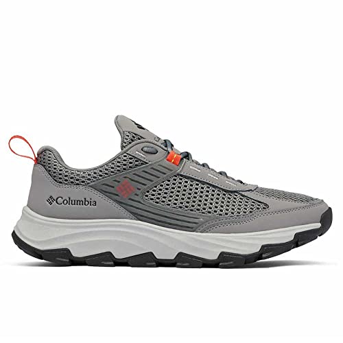 Columbia Hatana Breathe Trekking Und Wanderschuhe für Herren, Grau (Ti Grey Steel x Red Quartz), 46 EU von Columbia