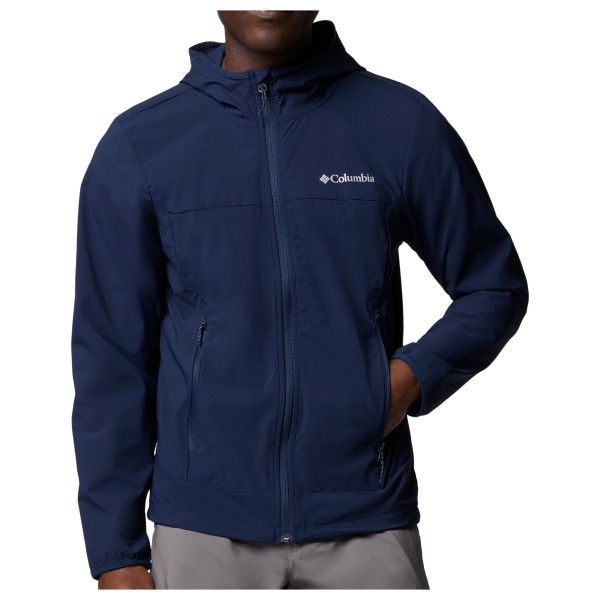 Columbia - Heather Canyon II Hooded Jacket - Softshelljacke Gr S blau von Columbia