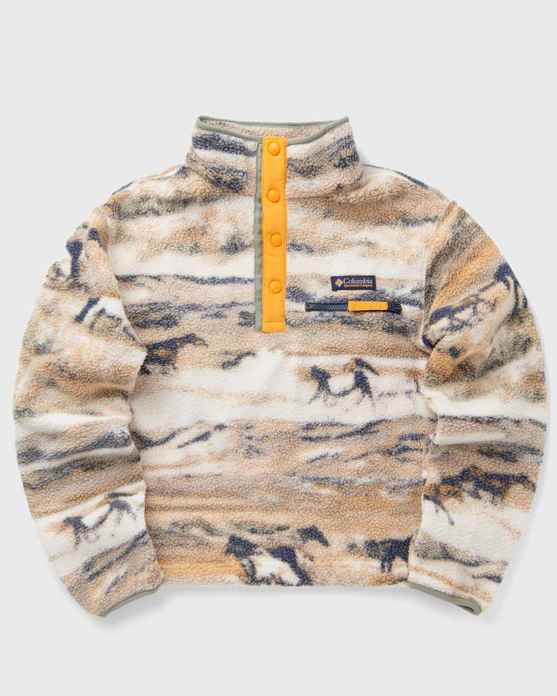 Columbia Helvetia™ II Printed Cropped Half Snap women Half-Zips multi in Größe:L von Columbia