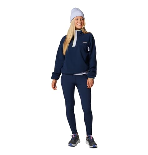 Columbia Helvetia? II Cropped Half Snap Fleece Collegiate Navy - M von Columbia