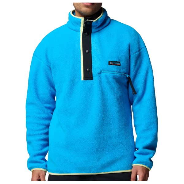 Columbia - Helvetia II Half Snap Fleece - Fleecepullover Gr M blau von Columbia