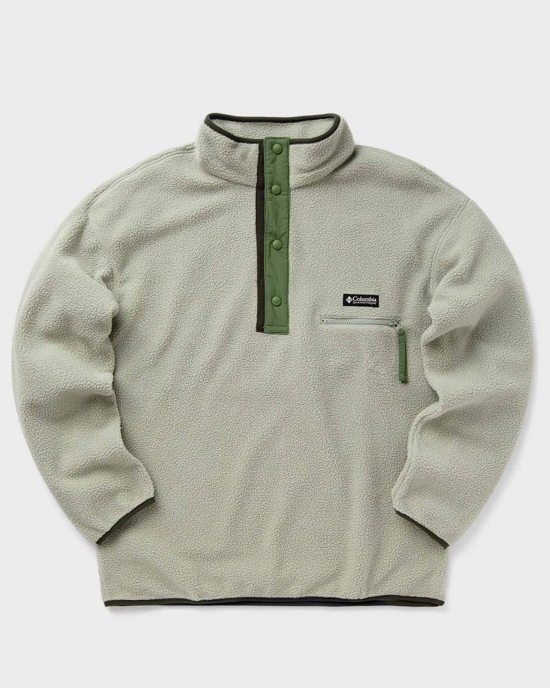 Columbia Helvetia II Half Snap Fleece men Fleece Jackets green in Größe:S von Columbia