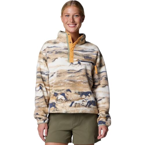 Columbia Helvetia II Printed Cropped Half Sn Lemon WASH Roaming - S von Columbia