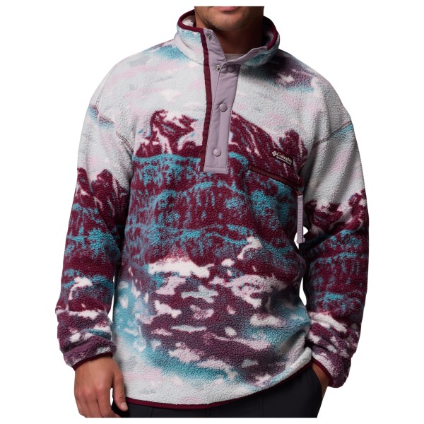 Columbia - Helvetia II Printed Half Snap Fleece - Fleecepullover Gr XXL bunt von Columbia