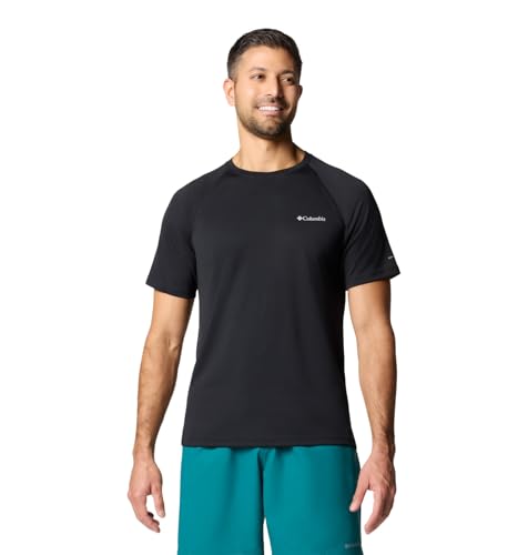 Columbia Herren Alpine Chill Pro Short Sleeve Crew, Schwarz, L von Columbia