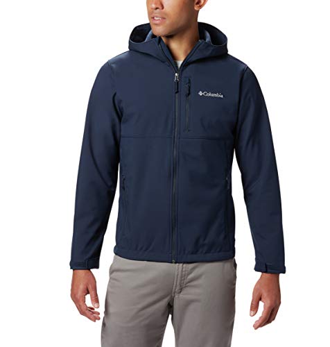 Columbia Herren Ascender Softshell Kapuze Shell-Jacke, Collegiate Marineblau, Large von Columbia
