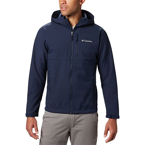 Columbia Herren Ascender Softshell Kapuze Shell-Jacke, Collegiate Marineblau, Medium von Columbia