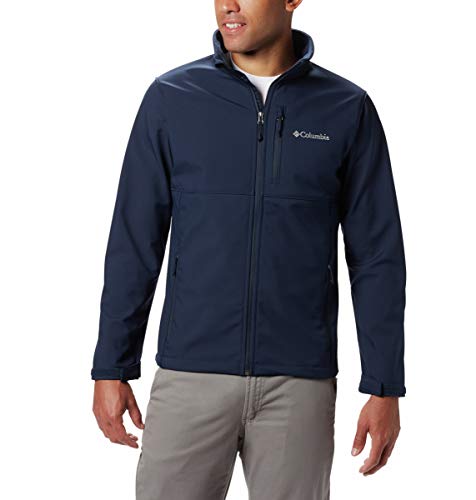 Columbia Herren Ascender Softshelljacke mit Reißverschluss vorne Shell-Jacke, Collegiate Marineblau, 2X Tall von Columbia