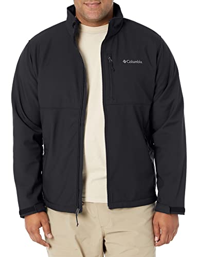 Columbia Herren Ascender Softshell Shell Jacke, Schwarz, XXL von Columbia