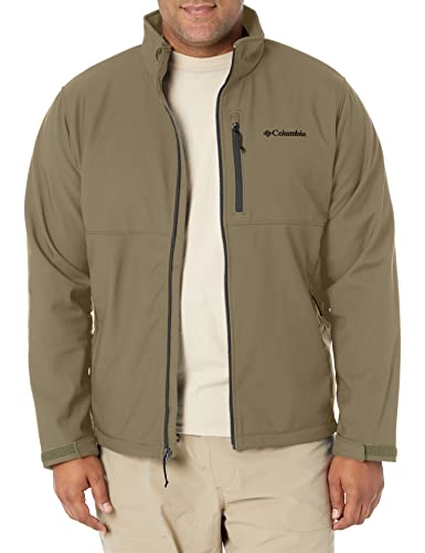 Columbia Herren Ascender Softshelljacke mit Reißverschluss vorne Shell-Jacke, Steingrün, Medium von Columbia