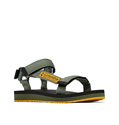 Columbia Breaksider Sandal Sandalen für Herren, Grün (Mosstone x Golden Yellow), 40 EU von Columbia