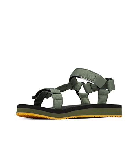 Columbia Breaksider Sandal Sandalen für Herren, Grün (Mosstone x Golden Yellow), 40 EU von Columbia