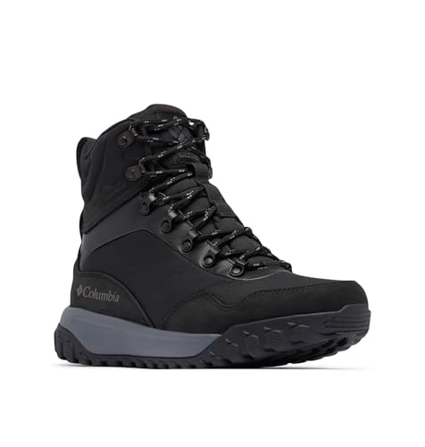 Columbia Herren BURNSIDER Omni-Heat Infinity Schneestiefel, Black, City Grey, 40.5 EU von Columbia