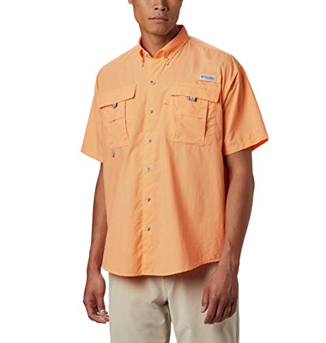 Columbia Herren Bahama II Kurzarm-Shirt, Heller Nektar, X-Large Tall von Columbia