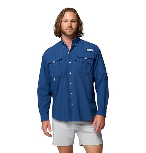 Columbia PFG Bahama II Langarm-Shirt für Herren, Carbon, XX-Large von Columbia