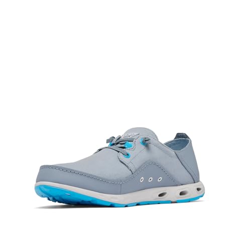 Columbia Herren Bahama Vent PFG Lace Relaxed Bootsschuh, Tradewinds Grey/Ocean Blue, 43 EU von Columbia