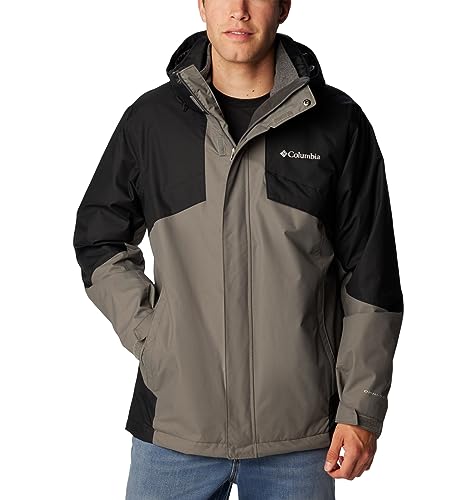 Columbia Herren Bugaboo II Fleece Interchange Jacke, City Grey/Black, 4X Big von Columbia