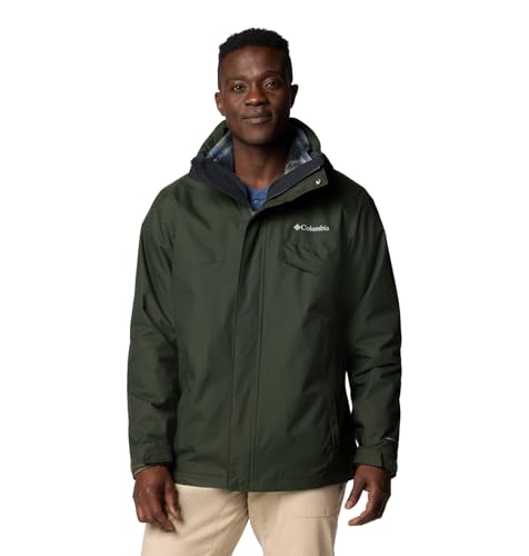 Columbia Herren Bugaboo III Fleece Interchange Jacket, Greenscape, Mittel Columbia Herren Bugaboo III Fleece Interchange Jacket, Greenscape, Mittel von Columbia