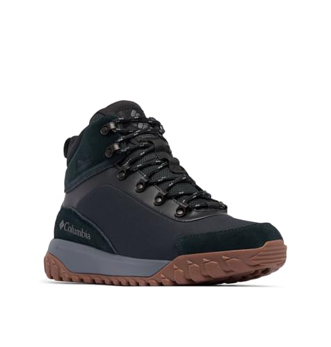 Columbia Herren BURNSIDER Waterproof Schneestiefel, Black, City Grey, 42 EU von Columbia