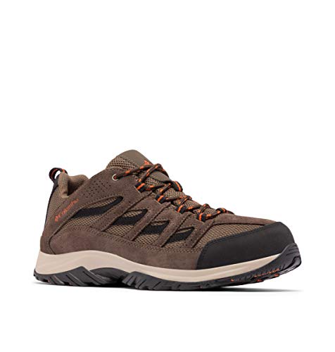 Columbia Herren Crestwood Wanderschuh, Camo Brown, Heatwave, 42.5 EU Weit von Columbia