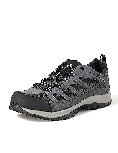 Columbia Crestwood Wanderschuhe für Herren, Schwarz (Shark x Columbia Grey), 42.5 EU von Columbia